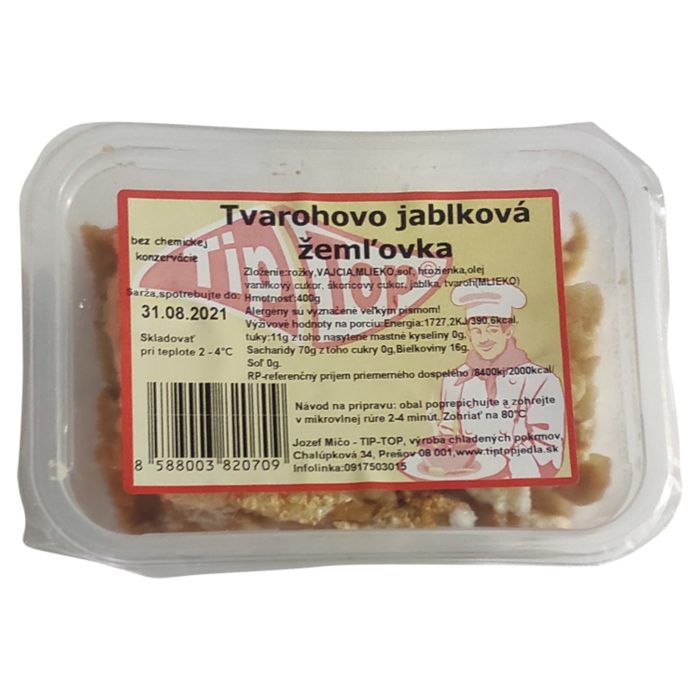 Tip Top Tvarohovo-jablková žemľovka 400 g