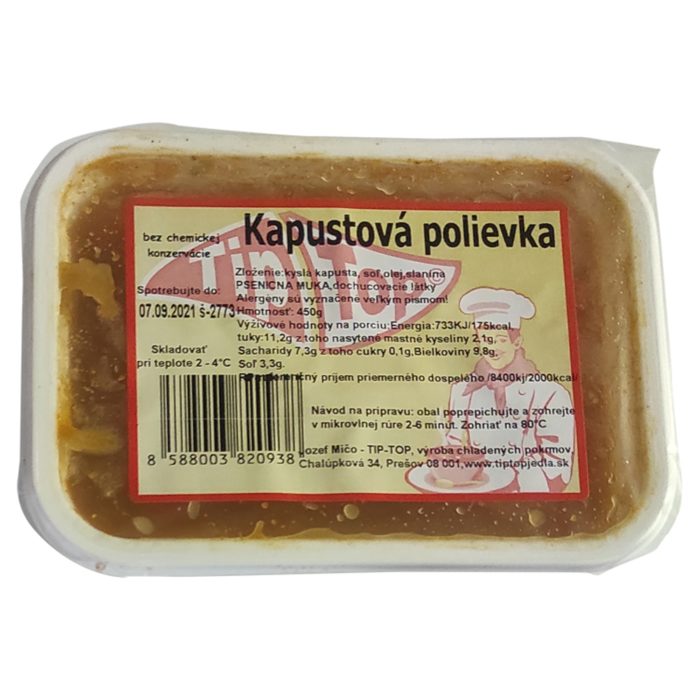 Kapustová polievka 450 g